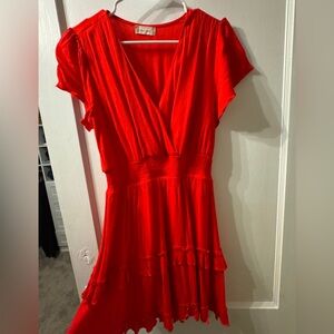 Altar’d State Red Mini Dress